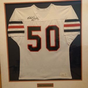 MIKE SINGLETARY AUTHENTICATE AUTOGRAPHED JERSEY